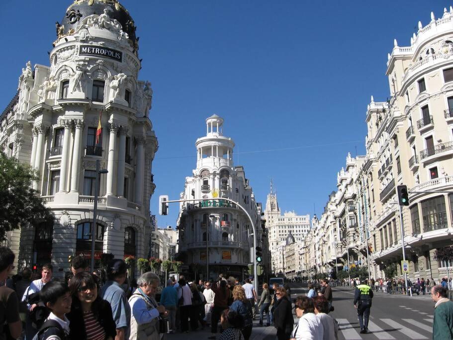 Апартаменты Flat For Groups 8 People In Gran Via-Cgrac4 Мадрид Экстерьер фото